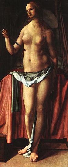 Domenico Ghirlandaio The Suicide of Lucrezia oil painting image